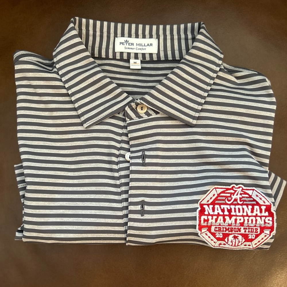 Peter Millar Alabama Performance Polo Size Medium